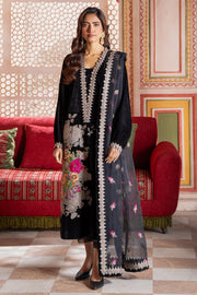 Charizma Signora Premium Embroidered Velvet Unstitched 3Pc Suit CVT4-18