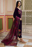 Charizma Signora Premium Embroidered Velvet Unstitched 3Pc Suit CVT4-19