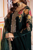 Charizma Signora Premium Embroidered Velvet Unstitched 3Pc Suit CVT4-20