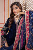 Charizma Signora Premium Embroidered Velvet Unstitched 3Pc Suit CVT4-21