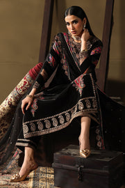 Charizma Signora Premium Embroidered Velvet Unstitched 3Pc Suit CVT5-01