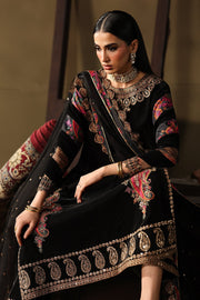 Charizma Signora Premium Embroidered Velvet Unstitched 3Pc Suit CVT5-01