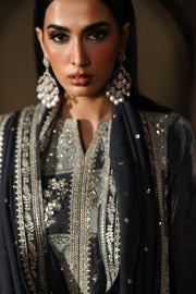 Charizma Signora Premium Embroidered Velvet Unstitched 3Pc Suit CVT5-03