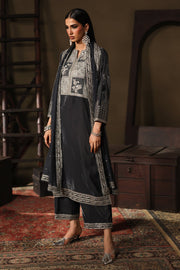 Charizma Signora Premium Embroidered Velvet Unstitched 3Pc Suit CVT5-03