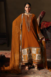 Charizma Signora Premium Embroidered Velvet Unstitched 3Pc Suit CVT5-04