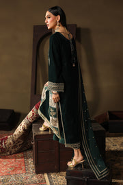 Charizma Signora Premium Embroidered Velvet Unstitched 3Pc Suit CVT5-05
