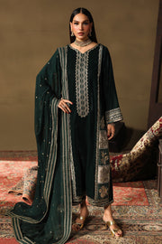 Charizma Signora Premium Embroidered Velvet Unstitched 3Pc Suit CVT5-05