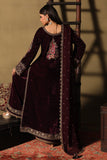 Charizma Signora Premium Embroidered Velvet Unstitched 3Pc Suit CVT5-06