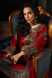 Charizma Signora Vol-02 Embroidered Velvet Unstitched 3Pc Suit CVT5-10