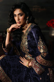 Charizma Signora Vol-02 Embroidered Velvet Unstitched 3Pc Suit CVT5-11