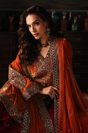 Charizma Signora Vol-02 Embroidered Velvet Unstitched 3Pc Suit CVT5-12
