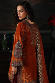 Charizma Signora Vol-02 Embroidered Velvet Unstitched 3Pc Suit CVT5-12