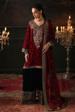 Charizma Signora Vol-02 Embroidered Velvet Unstitched 3Pc Suit CVT5-15