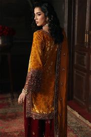 Charizma Signora Vol-02 Embroidered Velvet Unstitched 3Pc Suit CVT5-16