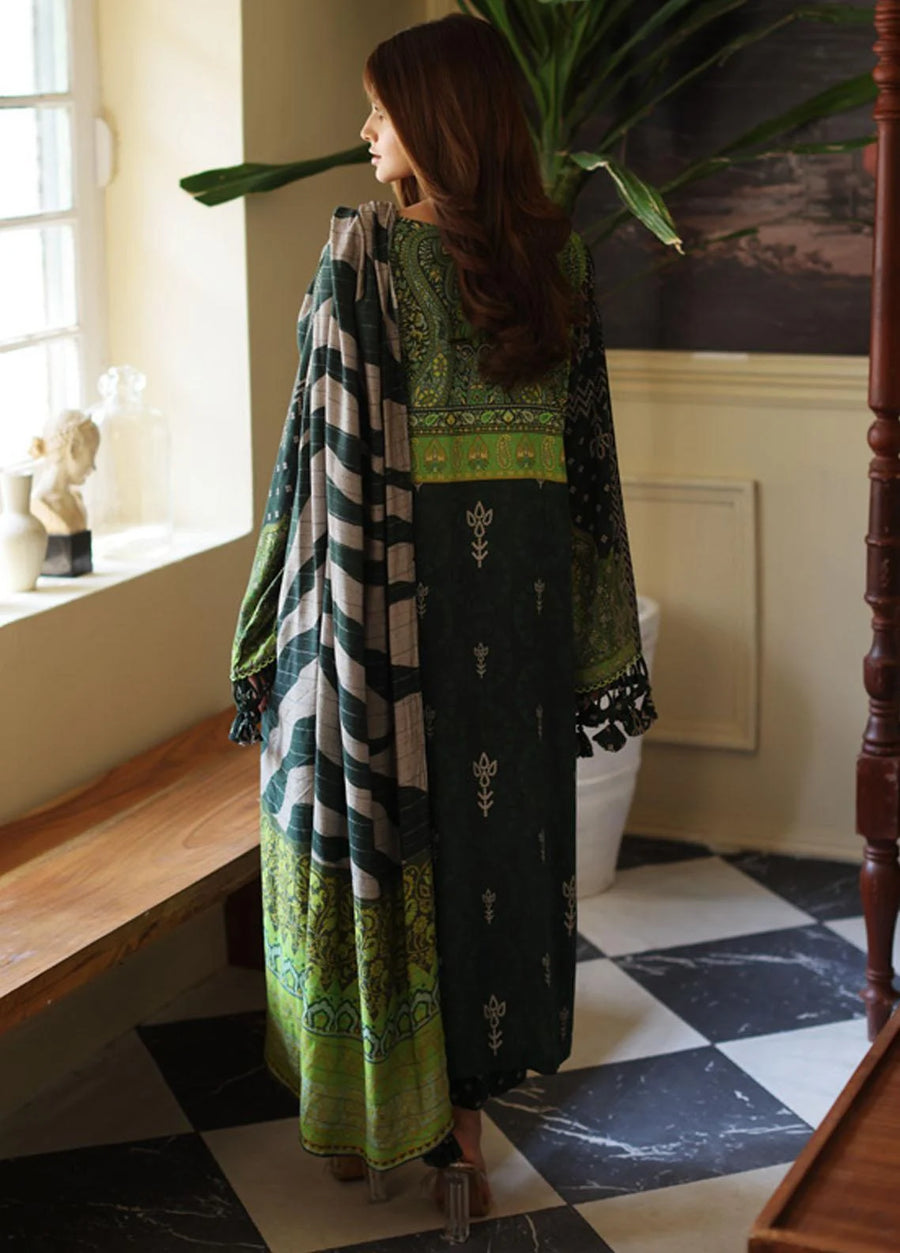 Virsa by Charizma Unstitched Embroidered Khaddar 3 Piece Suit CVW3-01