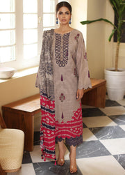 Virsa by Charizma Unstitched Embroidered Khaddar 3 Piece Suit CVW3-02