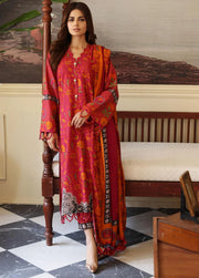 Virsa by Charizma Unstitched Embroidered Khaddar 3 Piece Suit CVW3-04