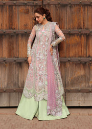 Crimson Embroidered Organza Unstitched 3Pc Suit D-04 TILSAM
