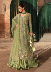 Crimson Embroidered Poly Net Unstitched 3Pc Suit D-05 MATWALI