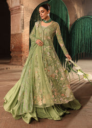 Crimson Embroidered Poly Net Unstitched 3Pc Suit D-05 MATWALI