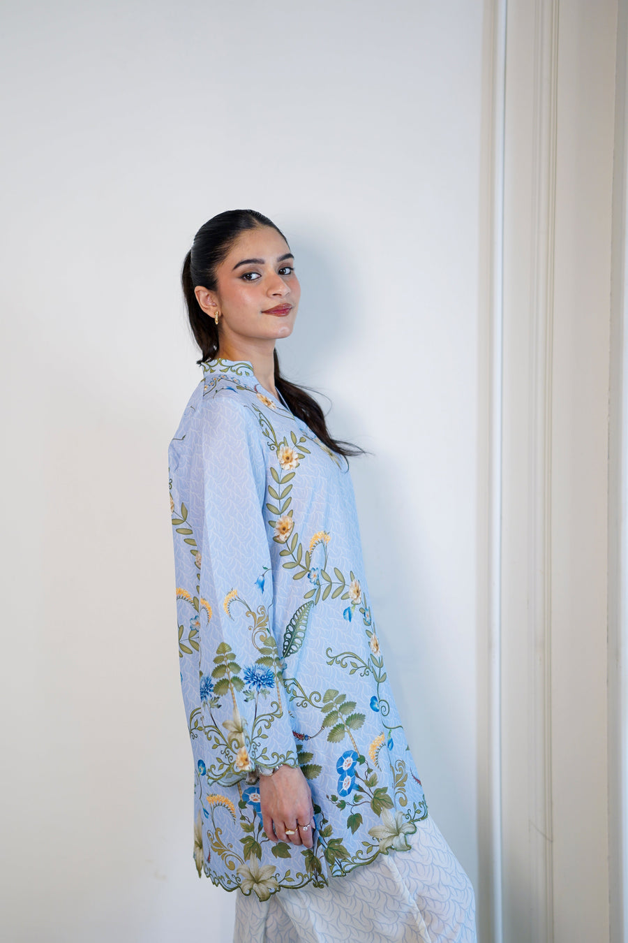 Faiza Faisal FNF Day-Out Printed Poly Lawn Pret 2Pc Suit - CYENNA