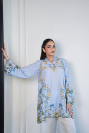 Faiza Faisal FNF Day-Out Printed Poly Lawn Pret 2Pc Suit - CYENNA