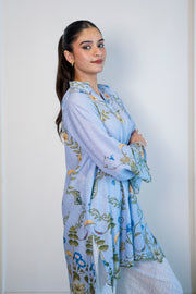 Faiza Faisal FNF Day-Out Printed Poly Lawn Pret 2Pc Suit - CYENNA