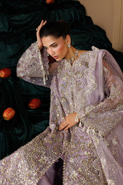Emaan Adeel Celeste Embroidered Organza Unstitched 3Pc Suit - CYRA