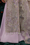 Emaan Adeel Celeste Embroidered Organza Unstitched 3Pc Suit - CYRA