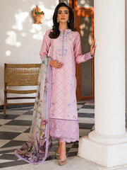 Wisteria by Roheenaz Embroidered Lawn Unstitched 3Pc Suit RUNSS23025A