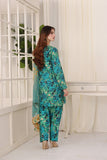 Feathers Premium Whisper of Elan Unstitched Lawn 3Pc Suit Cactus Coast-FT675