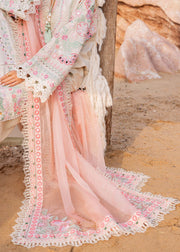 Siraa by Sadaf Fawad Khan Embroidered Lawn Unstitched 3Pc Suit - Calah (B)