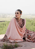 Hussain Rehar Embroidered Karandi Unstitched 3Pc Suit - Calla lily