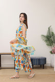 Feathers Premium Printed Lawn Unstitched 3Pc Suit Calypso Carnival-FT778