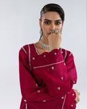 Zivah Apparel Elysian Luxury Pret 3Pc Suit ( Ready To Wear ) Camellia