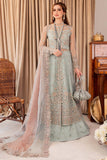 Farasha Luxury Formal Embroidered Net Unstitched 3Pc Suit - Camilla
