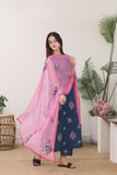 Feathers Premium Printed Lawn Unstitched 3Pc Suit Caspian Century-FT780