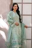 Zivah Apparel Bloom Haven Ready to Wear Luxury Lawn 3Pc Suit - Ciel