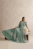 Farasha Luxury Formal Embroidered Chiffon Unstitched 3Pc Suit - Celeste Grace