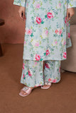 Feathers Premium Printed Lawn Unstitched 3Pc Suit Celeste Rosegarden Floral-FT719