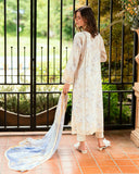 Roheenaz Reverie Embroidered Lawn Unstitched 3Pc Suit RNZ2507A Celestra