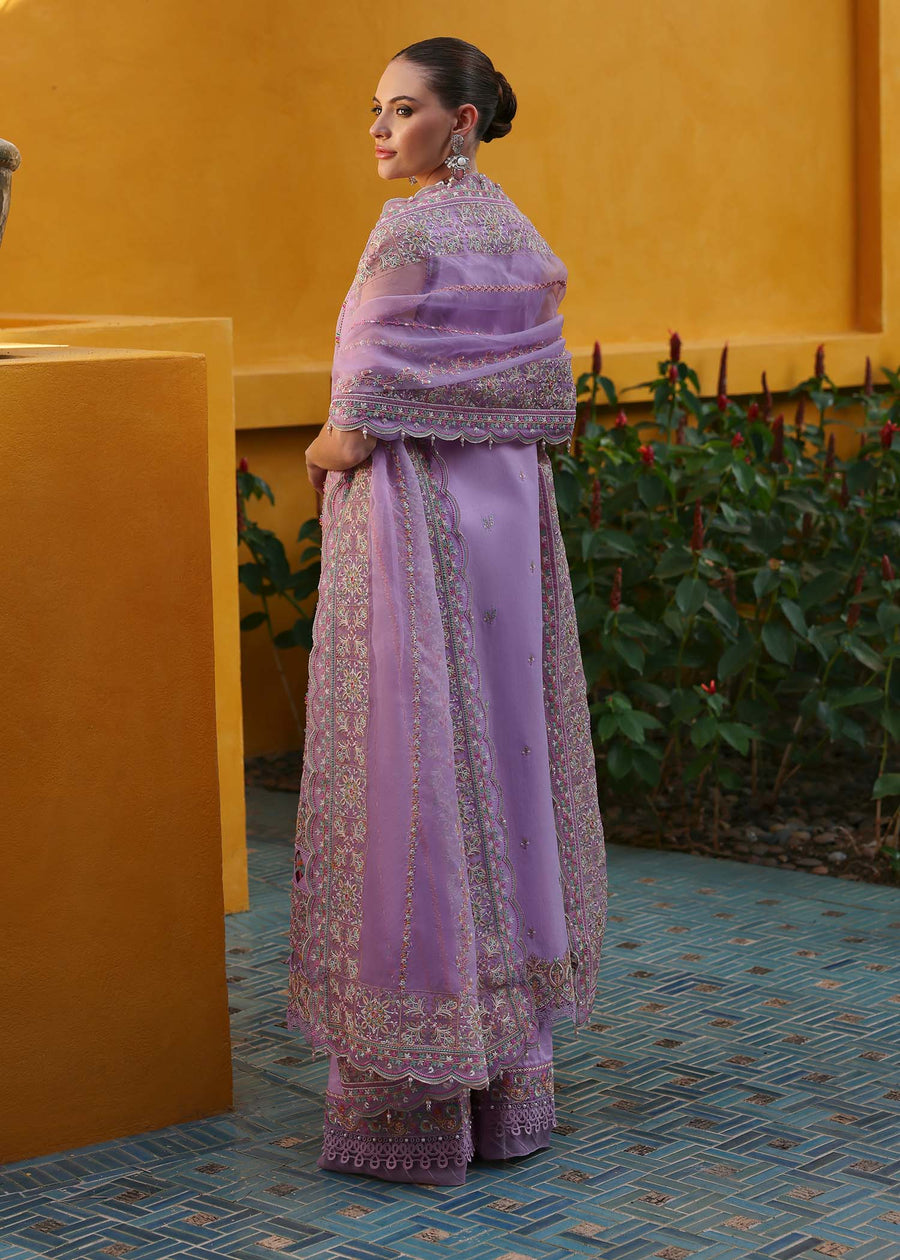 Kanwal Malik Elysia Embroidered Lawn Unstitched 3Pc Suit - CELIA