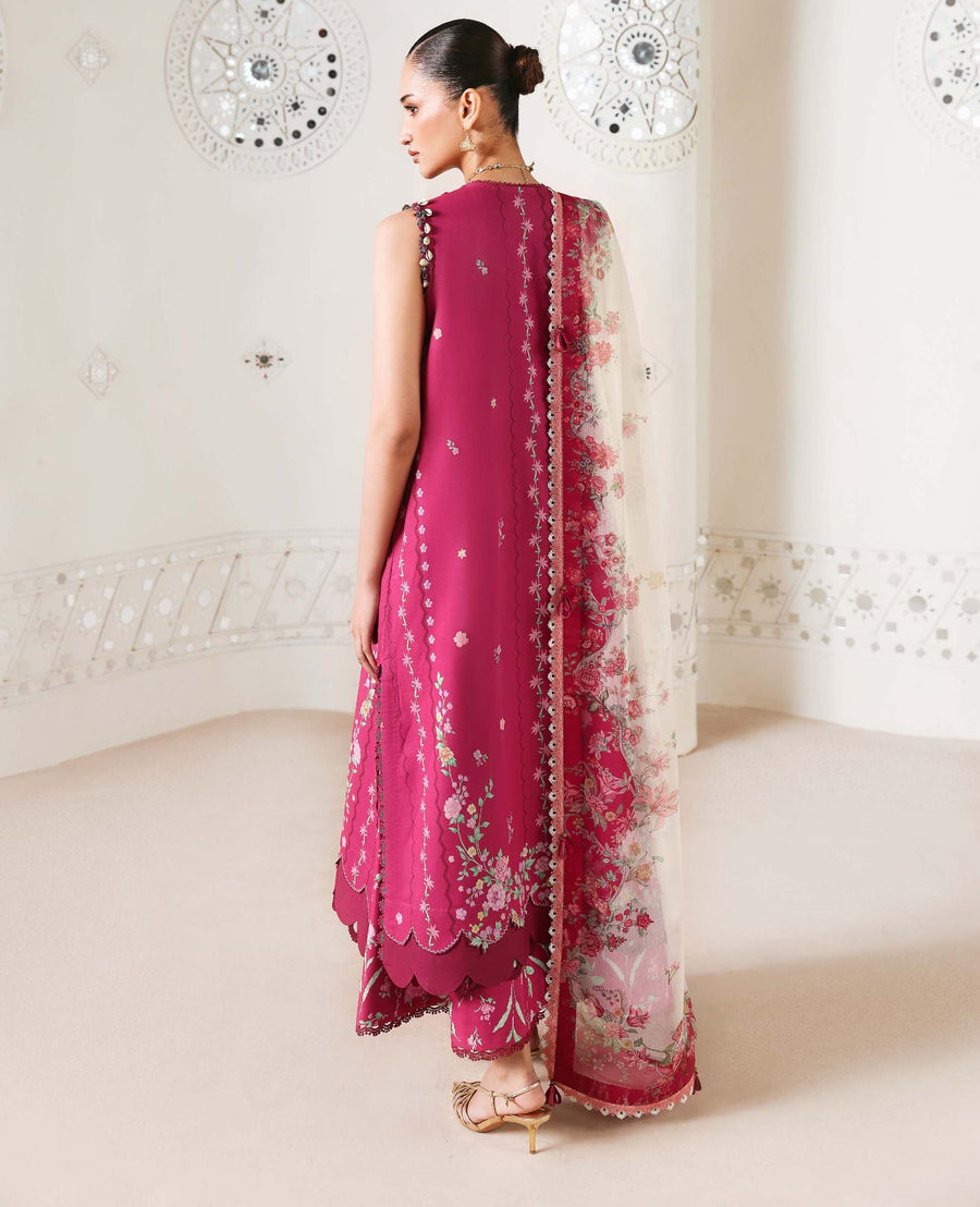 Republic WomensWear Neoma Embroidered Lawn Unstitched 3Pc Suit SP-08 Célia