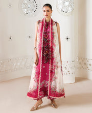 Republic WomensWear Neoma Embroidered Lawn Unstitched 3Pc Suit SP-08 Célia