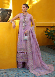 Kanwal Malik Elysia Embroidered Lawn Unstitched 3Pc Suit - CELIA