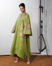 Jugnu Lahore The Reserved View Embroidered Cotton Unstitched 3Pc Suit - Chaman