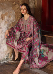 Charizma Combination Vol-03 Embroidered Linen Unstitched 3Pc Suit CCW7-20