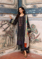Charizma Combination Vol-03 Embroidered Linen Unstitched 3Pc Suit CCW7-21