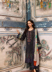 Charizma Combination Vol-03 Embroidered Linen Unstitched 3Pc Suit CCW7-21