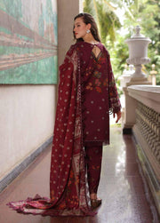 Charizma Combination Vol-03 Embroidered Linen Unstitched 3Pc Suit CCW7-22